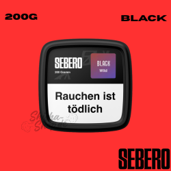 Sebero BLACK Shisha Tabak 200g - Wild