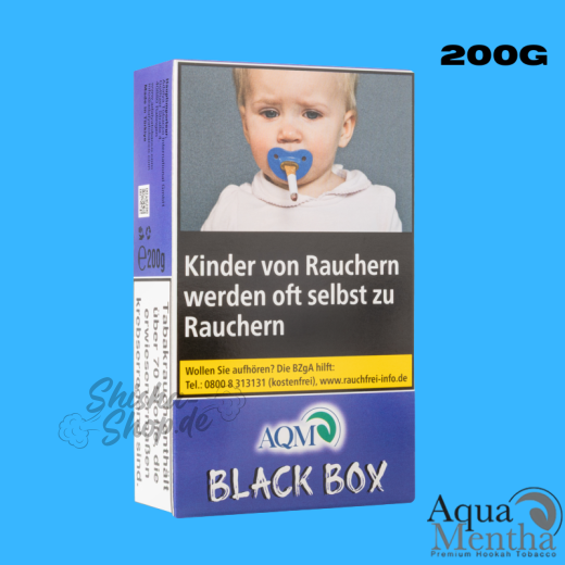Aqua Mentha Shisha Tabak 200g - Blackbox
