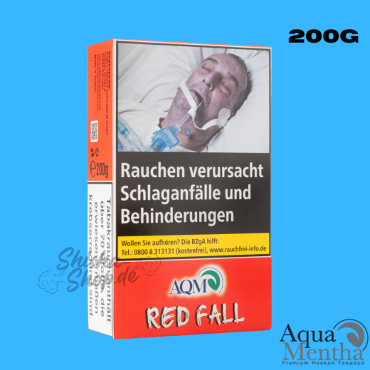 Aqua Mentha Shisha Tabak 200g - Red Fall