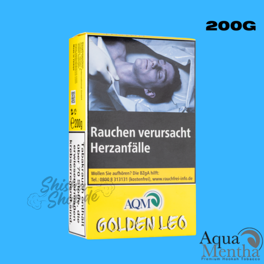 Aqua Mentha Shisha Tabak 200g - Golden Leo