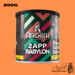 Argileh Shisha Tabak 200g - 2app Babylon