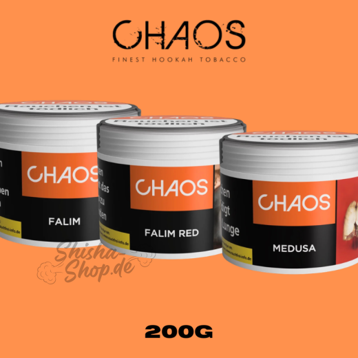 Chaos Shisha Tabak 200g