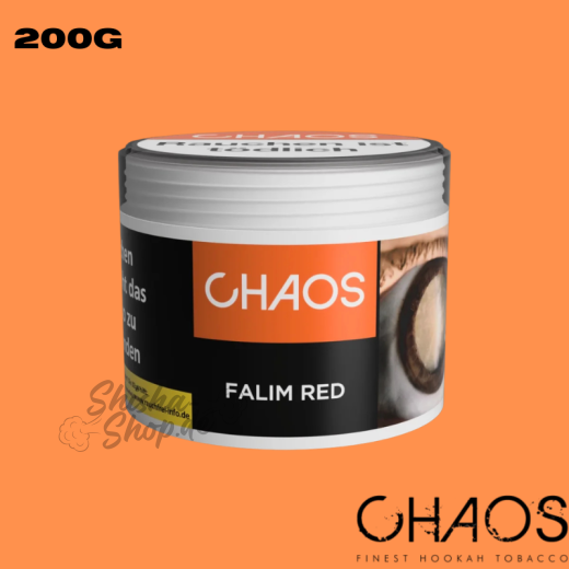 Chaos Shisha Tabak 200g - Falim Red