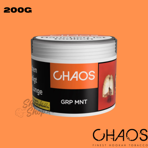 Chaos Shisha Tabak 200g - GRP MNT