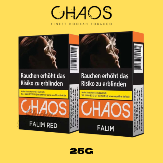 Chaos Shisha Tabak 25g