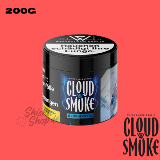 Cloud Smoke Shisha Tabak 200g - Blue Mystic