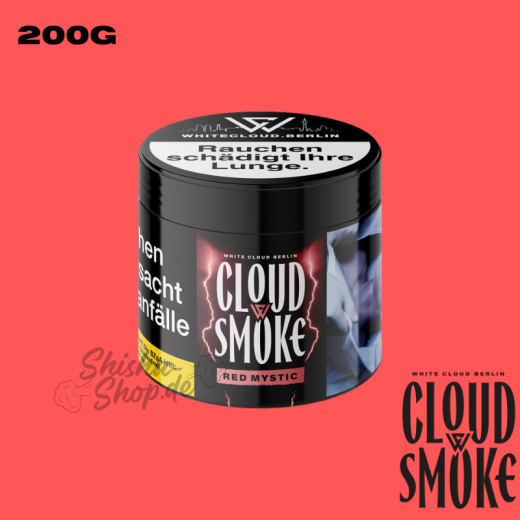 Cloud Smoke Shisha Tabak 200g - Red Mystic