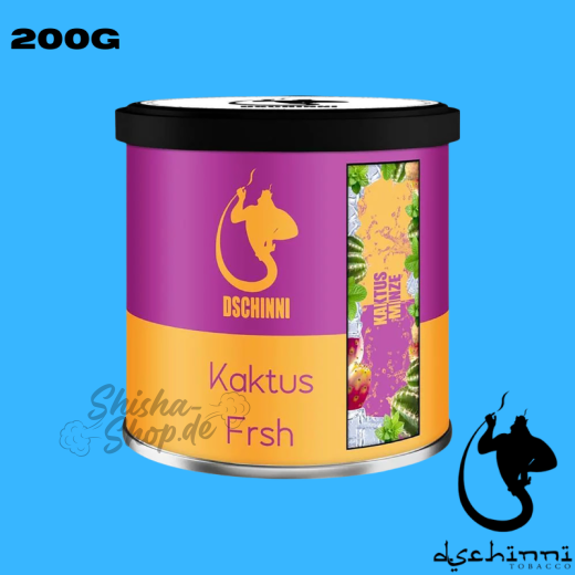 Dschinni Shisha Tabak 200g - Kaktus Fresh