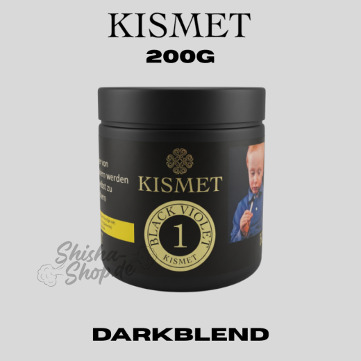 Kismet Shisha Tabak 200g - Black Violet