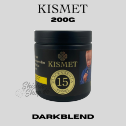 Kismet Shisha Tabak 200g - Black Vanilla