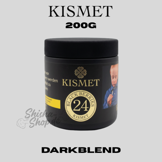 Kismet Shisha Tabak 200g - Black Berries