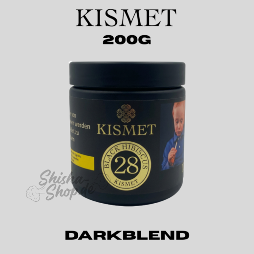 Kismet Shisha Tabak 200g - Black Hibiscus