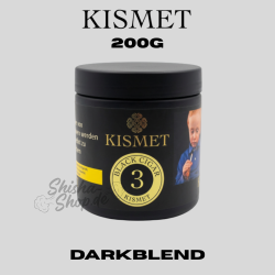 Kismet Shisha Tabak 200g - Black Cigar