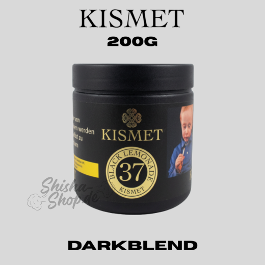 Kismet Shisha Tabak 200g - Black Lemonade