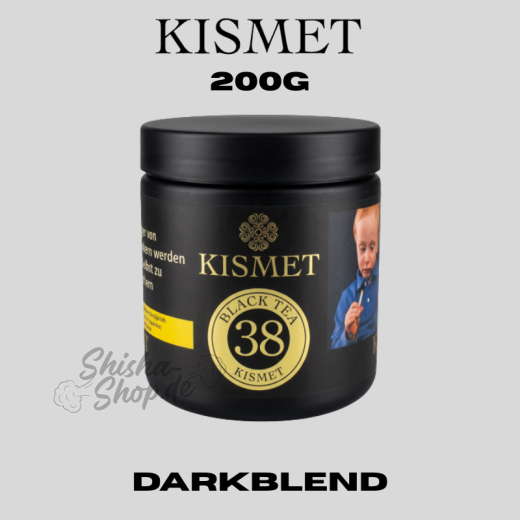 Kismet Shisha Tabak 200g - Black Tea
