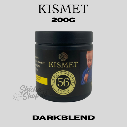 Kismet Shisha Tabak 200g - Black Pineapple