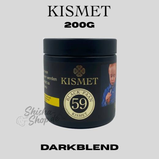 Kismet Shisha Tabak 200g - Black Paan