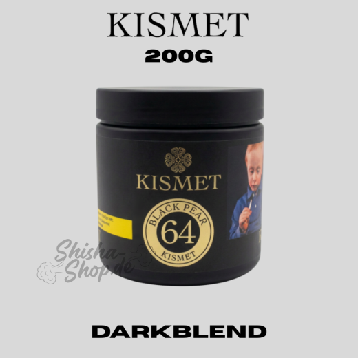 Kismet Shisha Tabak 200g - Black Pear
