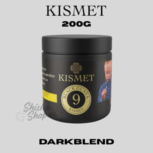 Kismet Shisha Tabak 200g - Black Guava