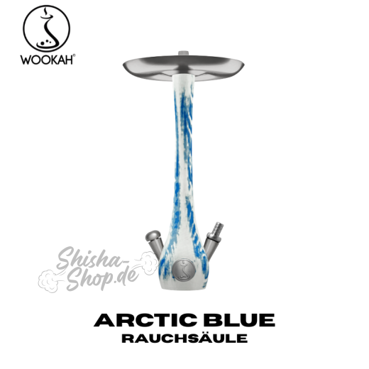 Wookah Shisha Rauchsäule - Arctic Blue