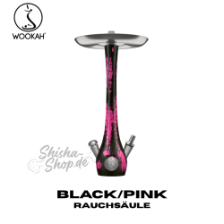 Wookah Shisha Rauchsäule - Black/Pink