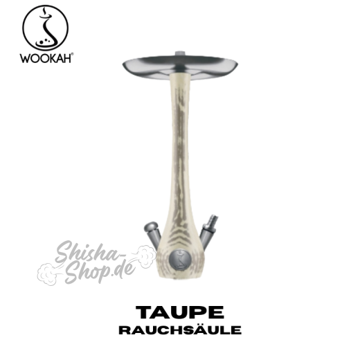 Wookah Shisha Rauchsäule - Taupe