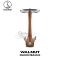Wookah Shisha Rauchsäule - Walnut