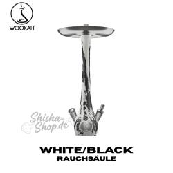 Wookah Shisha Rauchsäule - White/Black