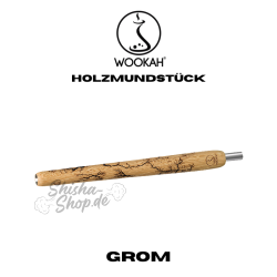 Wookah Shisha Holzmundstück - Grom