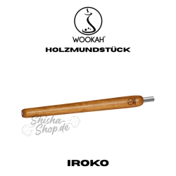 Wookah Shisha Holzmundstück - Iroko