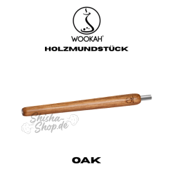 Wookah Shisha Holzmundstück - Oak