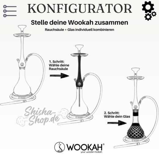 Wookah Shisha Konfigurator