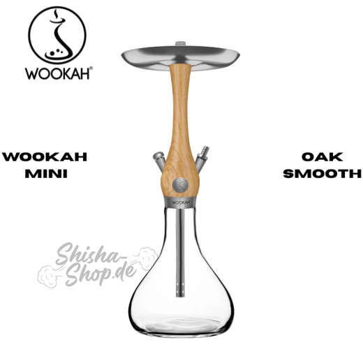 Wookah Shisha Mini - Oak Smooth