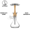 Wookah Shisha Mini - Oak Smooth