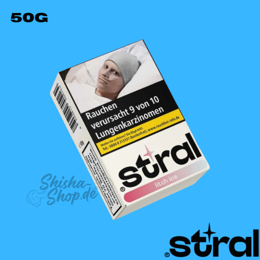 Stral Shisha Tabak 50g - Litch Ice