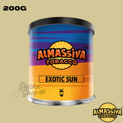 Almassiva Shisha Tabak 200g - Exotic Sun