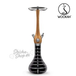 Wookah Shisha Oak - Striped Black