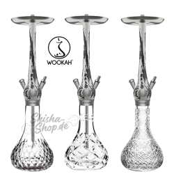 Wookah Shisha White/Black