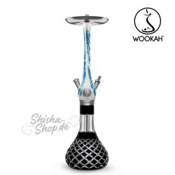 Wookah Shisha Arctic Blue - Check Black