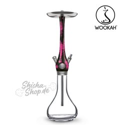 Wookah Shisha Black/Pink - Smooth