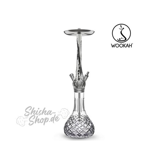 Wookah Shisha White/Black - Check