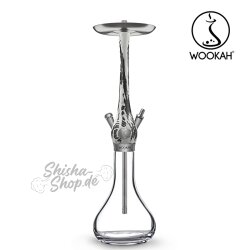 Wookah Shisha White/Black - Smooth