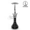 Wookah Shisha White/Black - Striped Black
