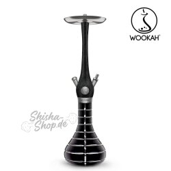 Wookah Shisha Nox - Striped Black