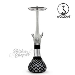 Wookah Shisha White Nox - Check Black