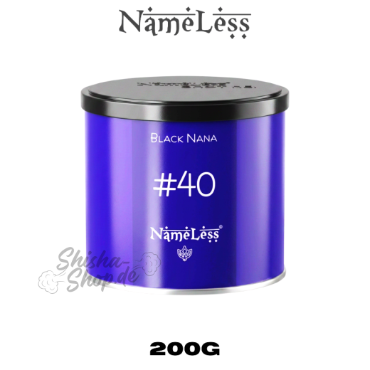 Nameless Shisha Tabak 200g - Black Nana