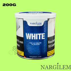 Nargilem Shisha Tabak 200g - White
