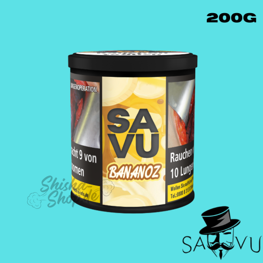 Savu Shisha Tabak 200g - Bananoz