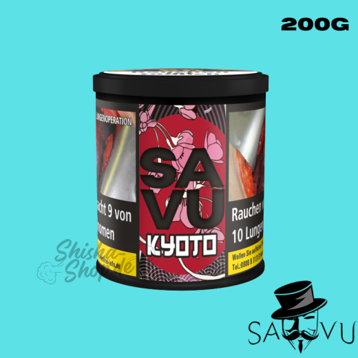 Savu Shisha Tabak 200g - Kyoto