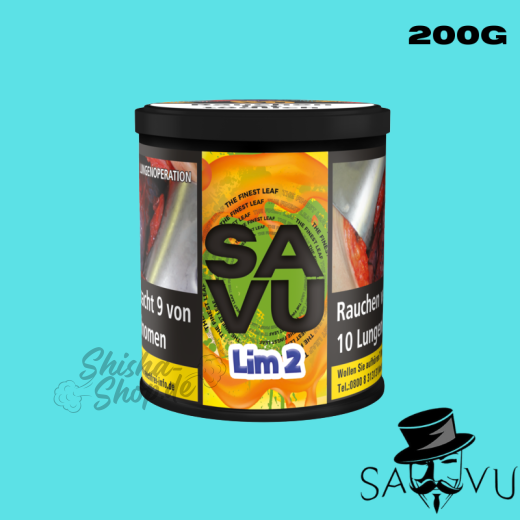 Savu Shisha Tabak 200g - Lim2